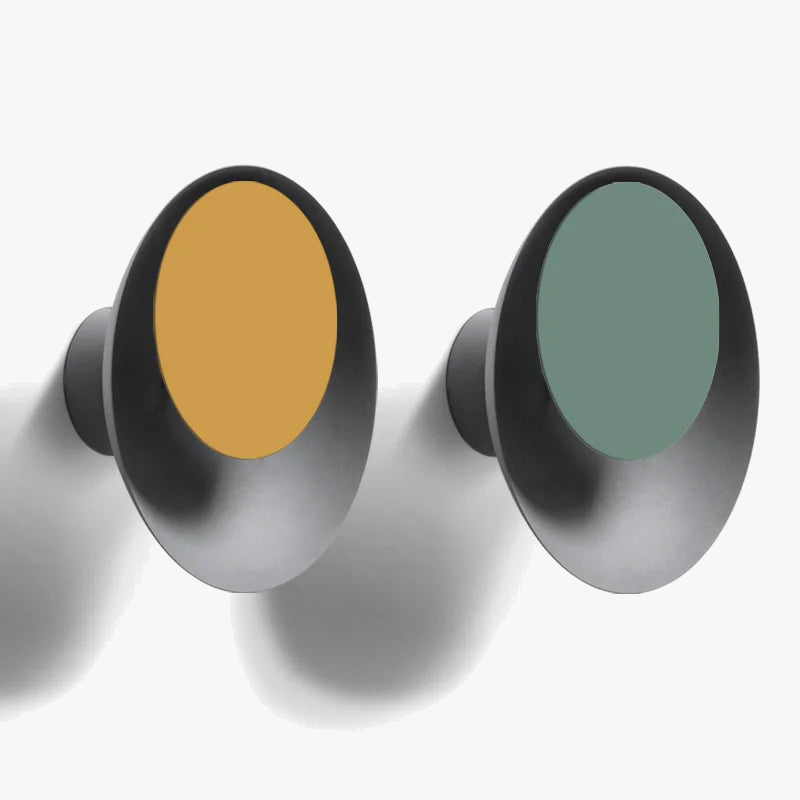 Modern rotatable LED wall light for interiors