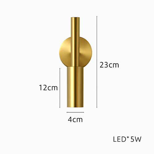 Rotating LED wall light with adjustable colour temperature for reading - vue 7 sur 8
