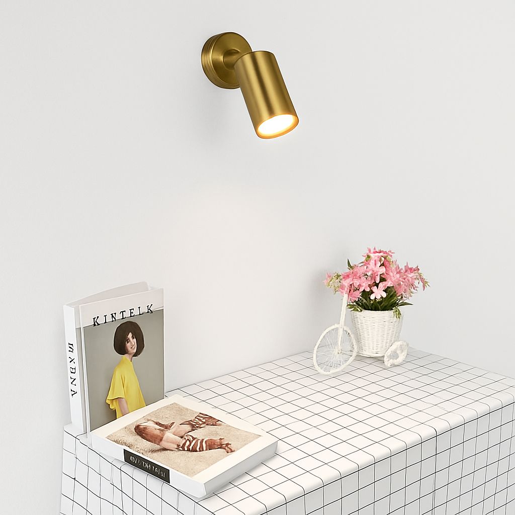 Rotatable led wall light for modern lighting - vue 5 sur 8