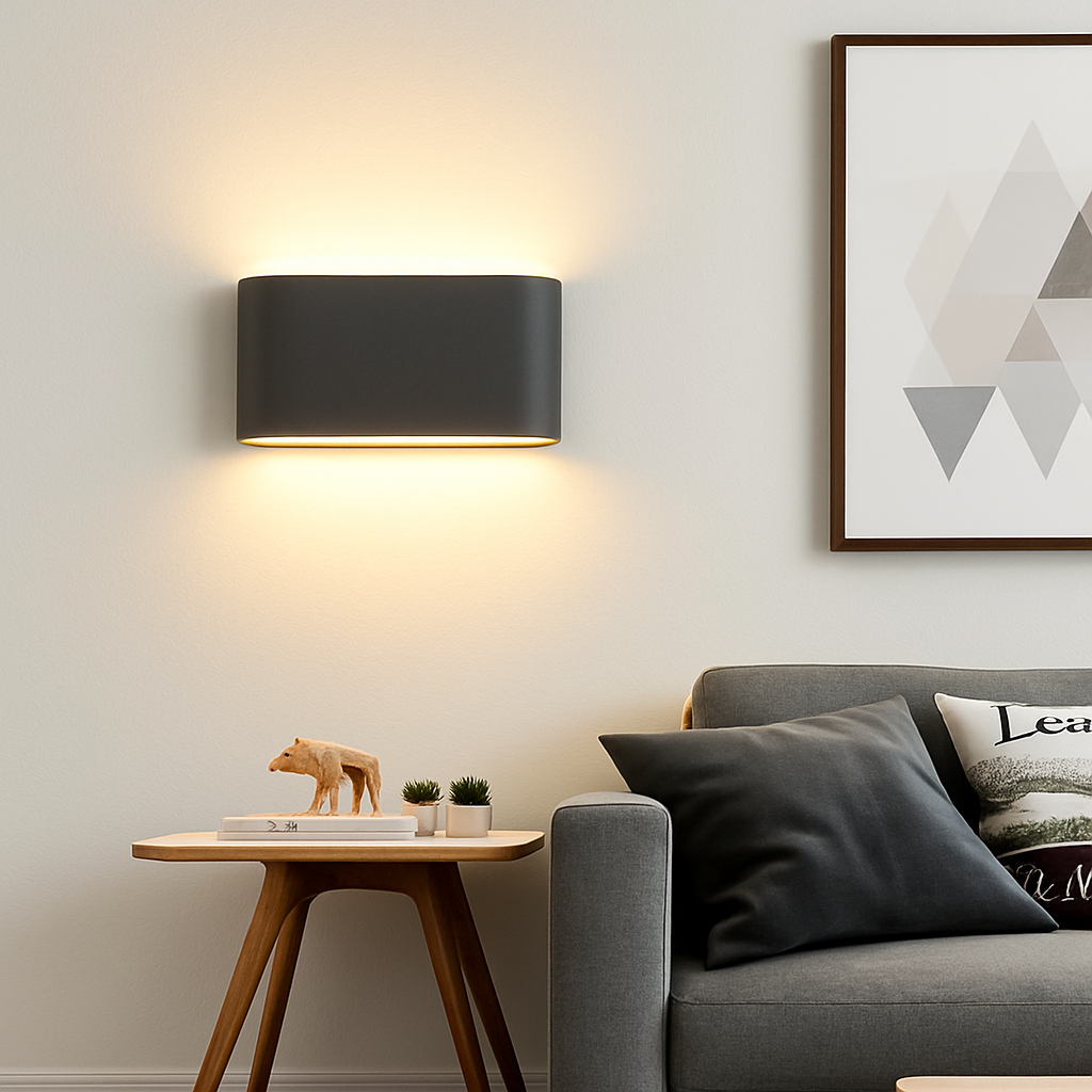 Waterproof aluminium outdoor LED wall light