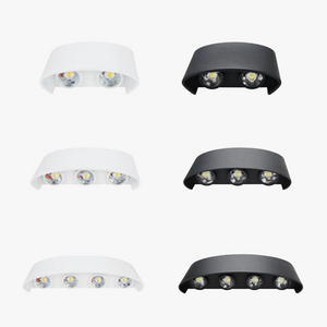Waterproof LED wall light for outdoor and indoor garden