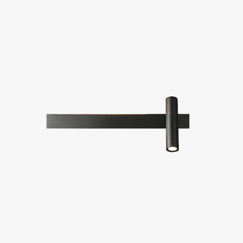 Minimalist LED wall light with Irvinne spotlight
