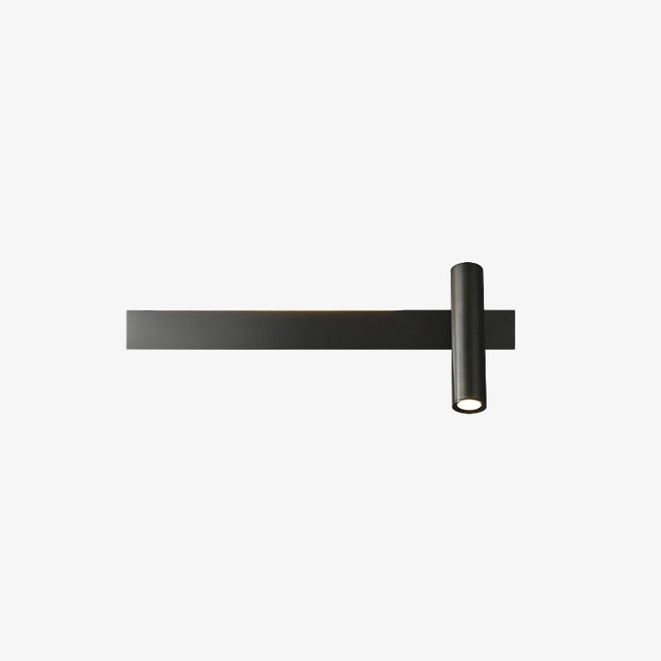 Minimalist LED wall light with Irvinne spotlight