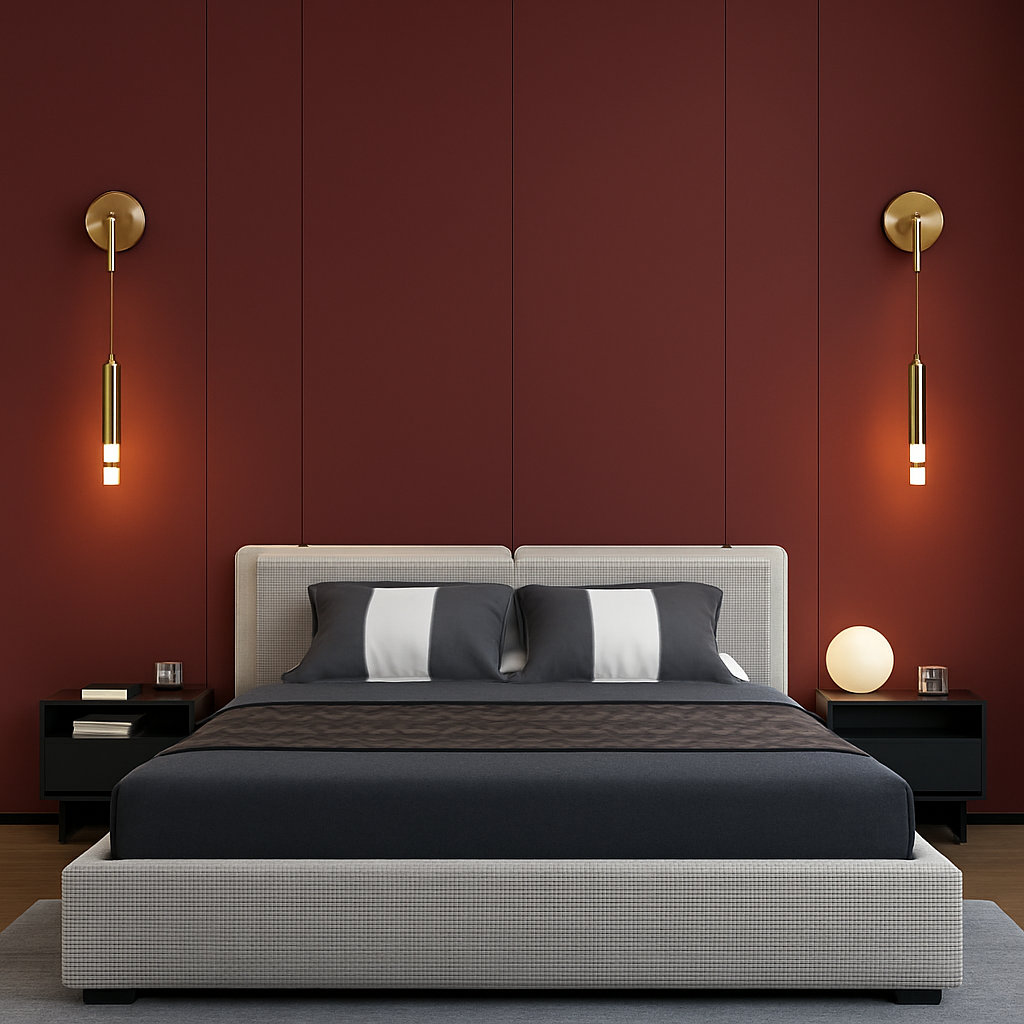 Modern wall light with rotating spotlight for reading - vue 7 sur 12