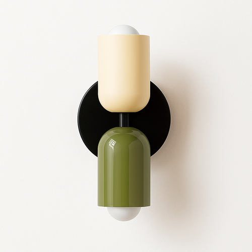 Modern colourful Nordic Barlette wall light - vue 11 sur 18