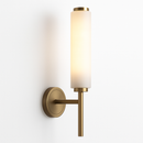 Modern copper and marble wall light