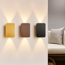 modern brushed aluminum wall light for interior lighting
