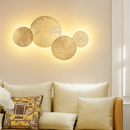 Modern lotus leaf wall light