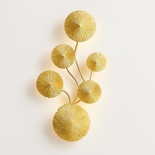 Modern lotus leaf wall light - vue 4 sur 10