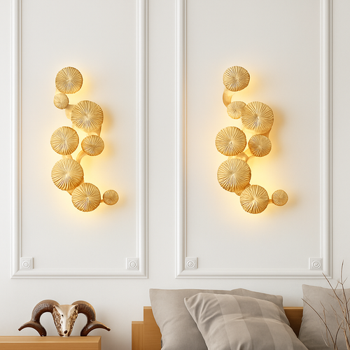 Modern lotus leaf wall light - vue 8 sur 10