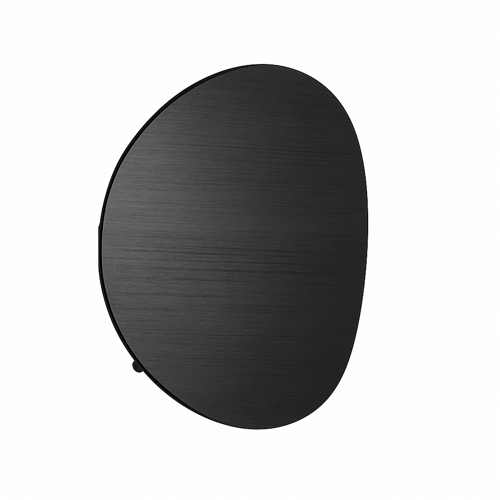 Modern moon-shaped LED wall light Moon