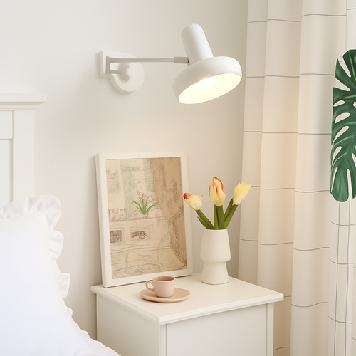 Foldable nordic wall lamp for reading - vue 5 sur 21