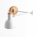 Foldable nordic wall lamp for reading