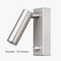 Swivel dimmable wall light for vintage lighting