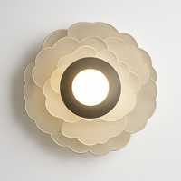 Postmodern wall light for hallway lighting