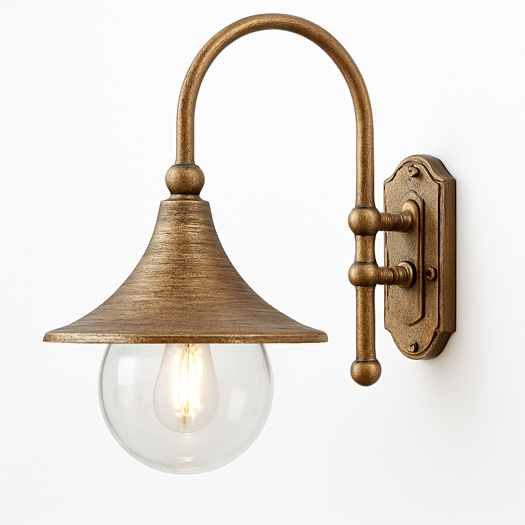 Rustic outdoor waterproof wall light Speaker - vue 3 sur 5