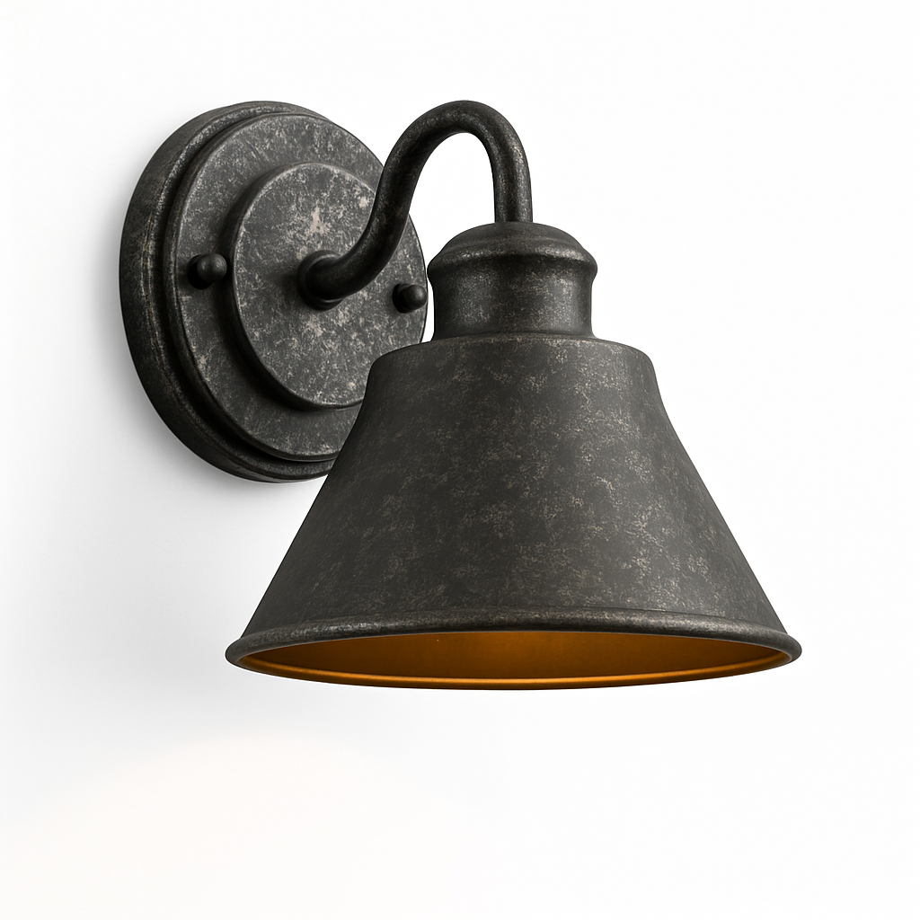 Outdoor waterproof wall light