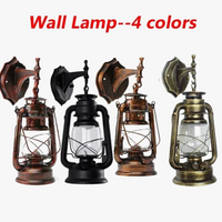 Vintage rustic industrial outdoor wall light