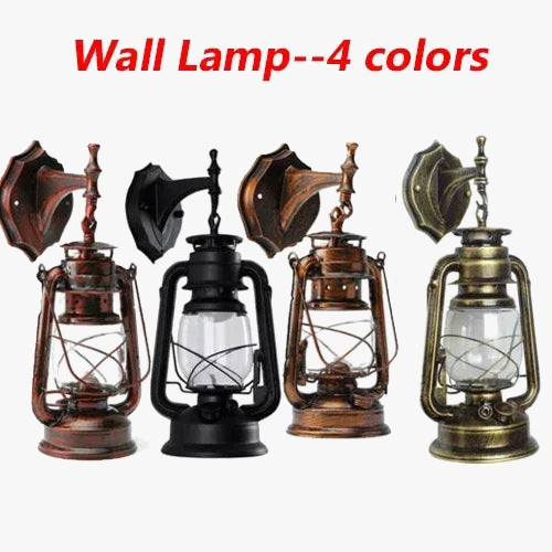 Vintage rustic industrial outdoor wall light