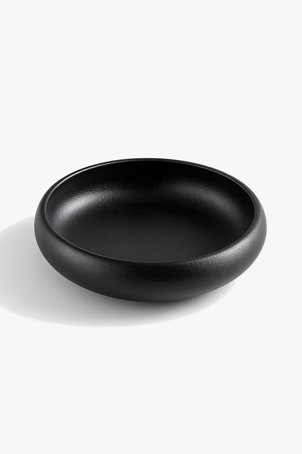 Glazed ceramic plate Korean style 15 cm