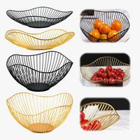 Modern multifunctional fruit and snack plate