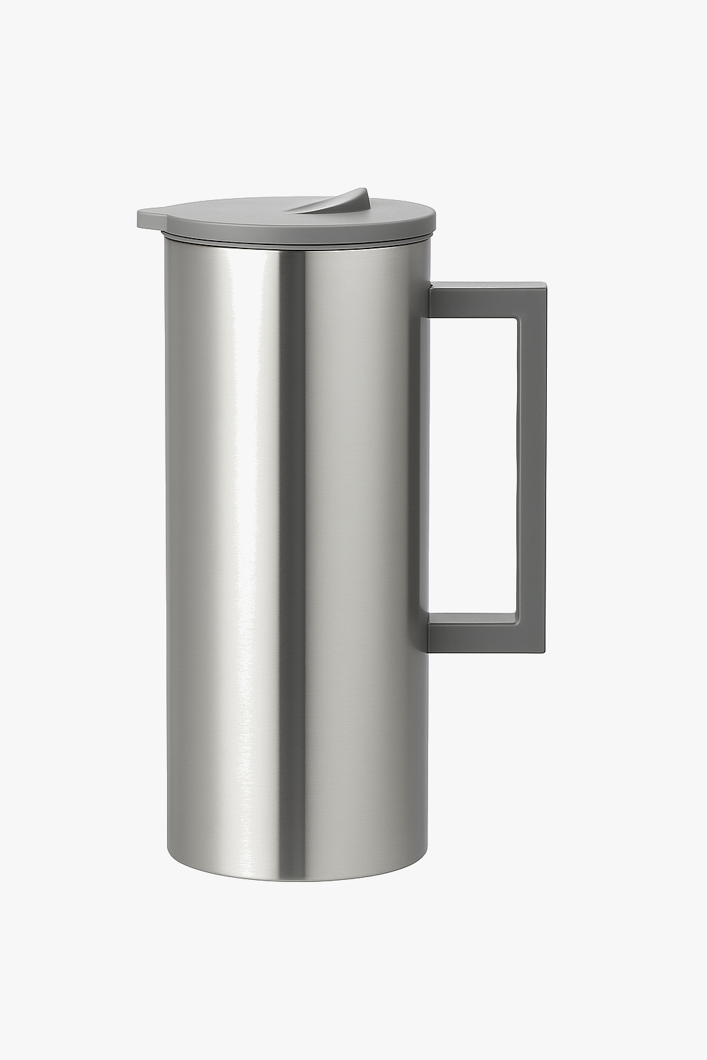 1.8 litre stainless steel water bottle with flip top lid