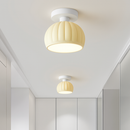 Ceramic glass LED ceiling light for corridor, hallway, entrance, balcony, nordic E27 acrylic chandelier 8825324306778