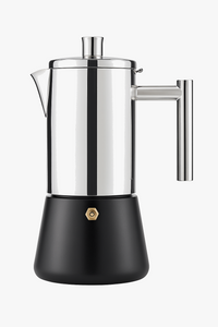 Easyworkz diego stainless steel Italian coffee maker for induction