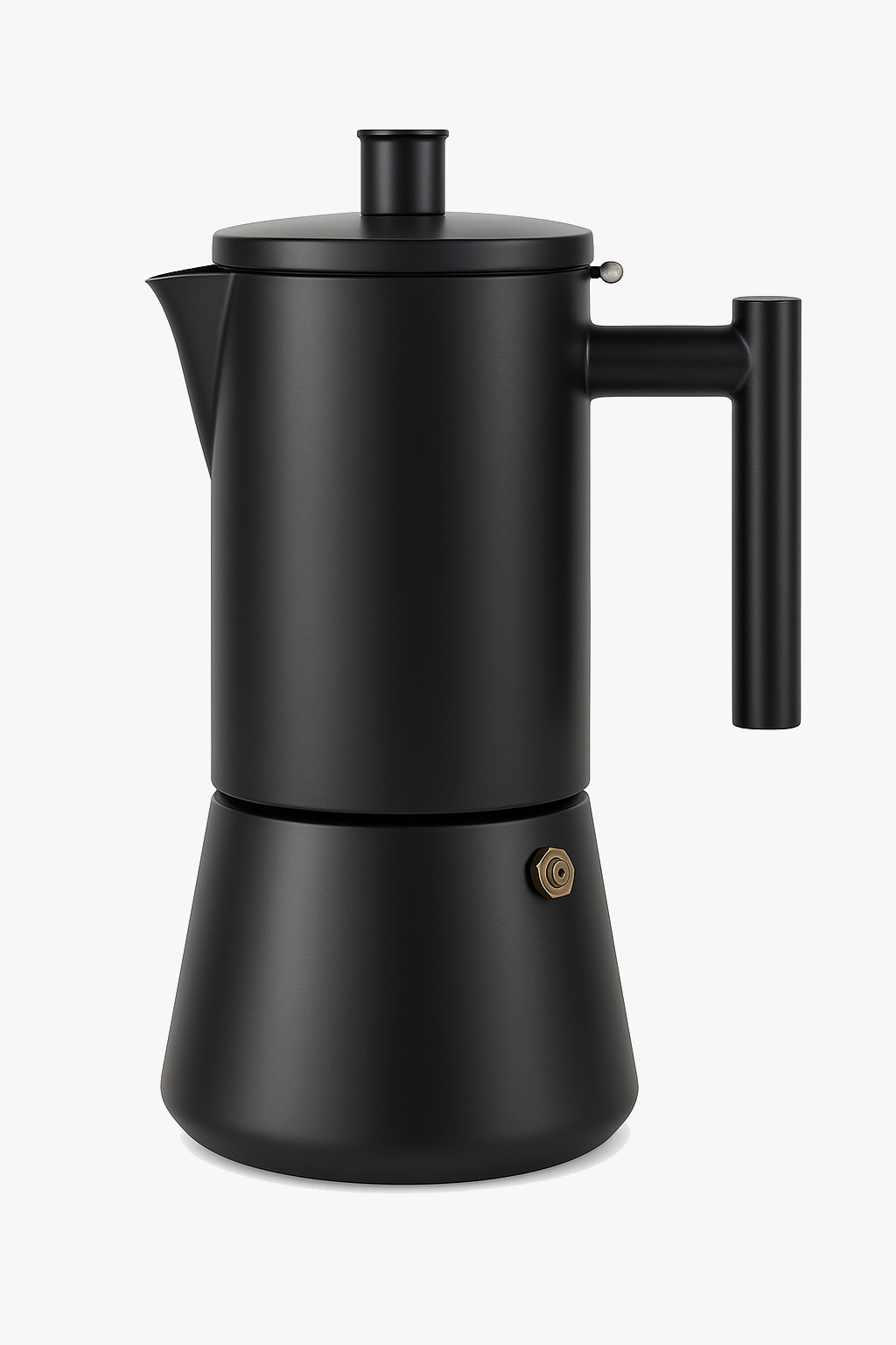 Easyworkz diego compact stainless steel induction moka pot
