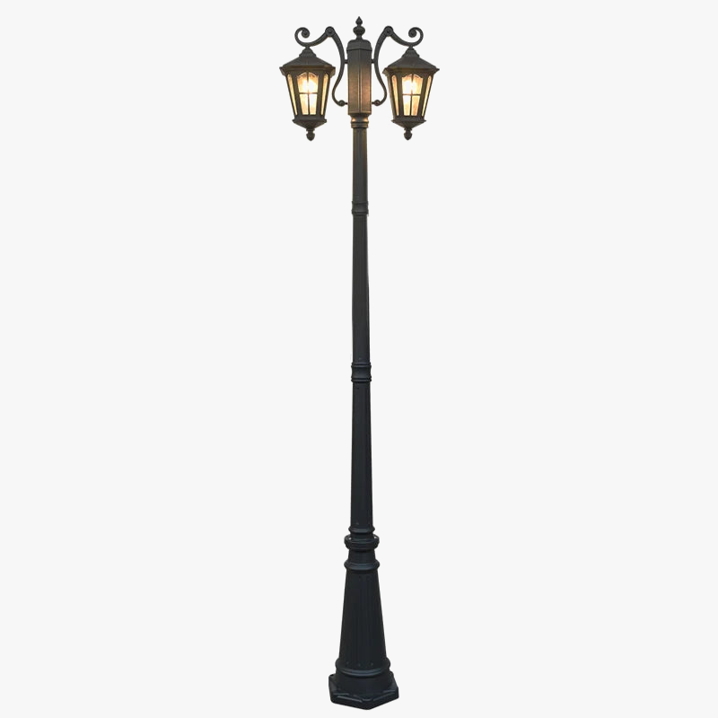 Waterproof outdoor lighting for garden, park and pathway
