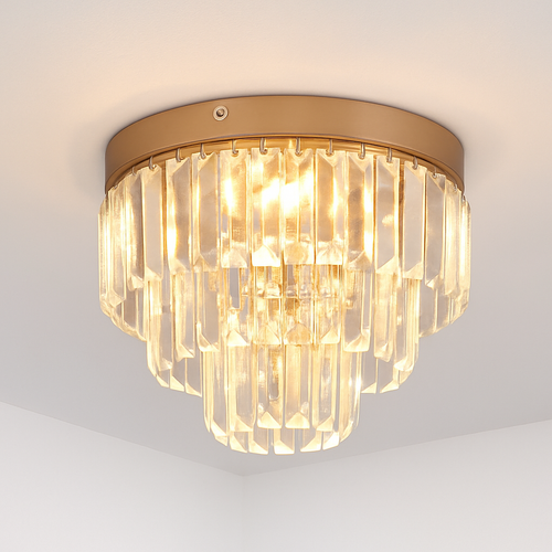 K9 crystal LED modern ceiling and pendant light for kitchen, dining room, or living room