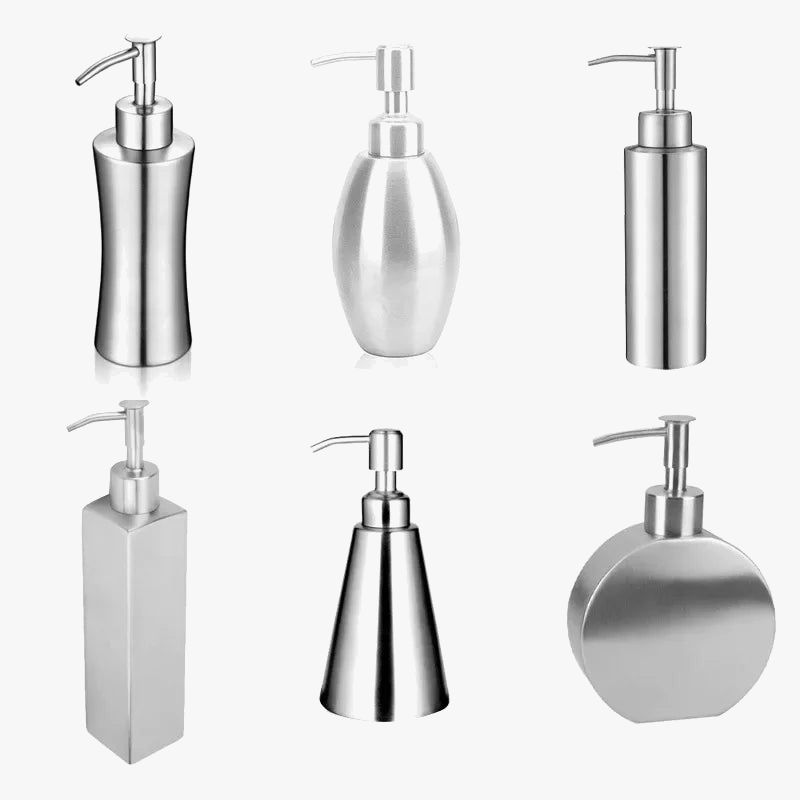 stainless steel soap dispenser for hands and body