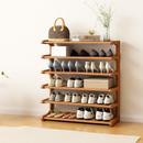moisture-resistant multi-layer wooden shoe rack