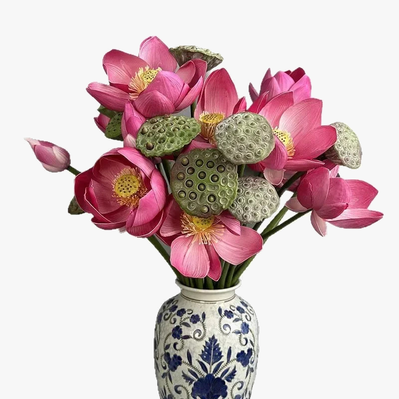 Decorative PU flowers for weddings and hotels