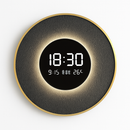 luminous digital decorative clock for restaurant and home decor