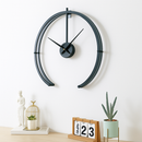 Open round design wall clock 50cm Bolt