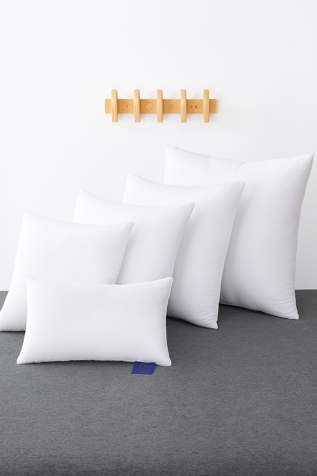 Soft white cushion cover 45 x 45 cm