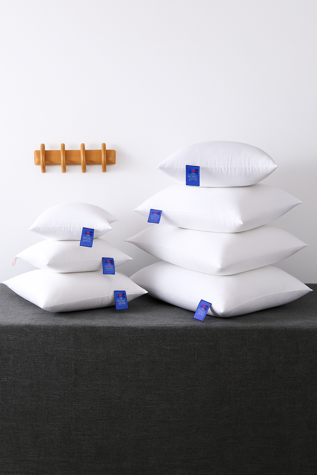 Soft white cushion cover 45 x 45 cm
