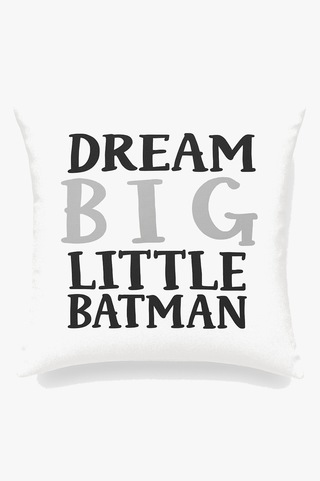 Modern black and white geometric cushion cover