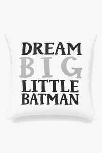 Modern black and white geometric cushion cover