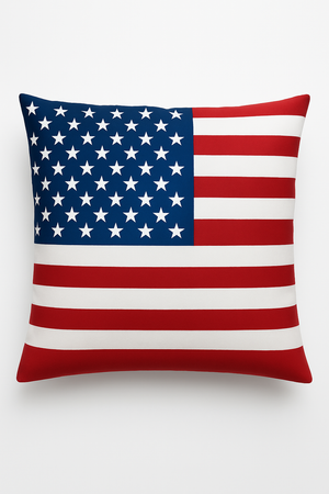 Love USA printed cushion cover for Independence Day