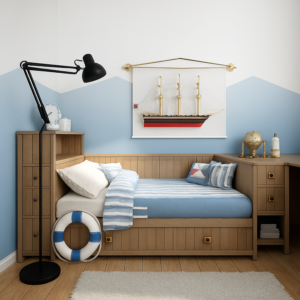 Modern adjustable designer floor lamp - vue 5 sur 5
