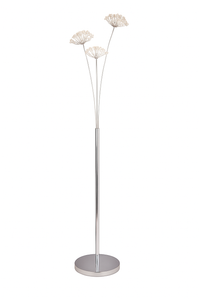 Modern designer LED floor lamp in flower shape