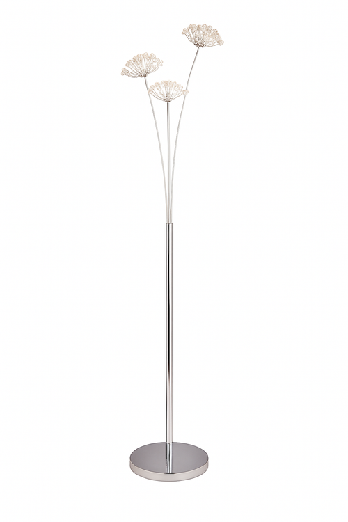 Modern designer LED floor lamp in flower shape
