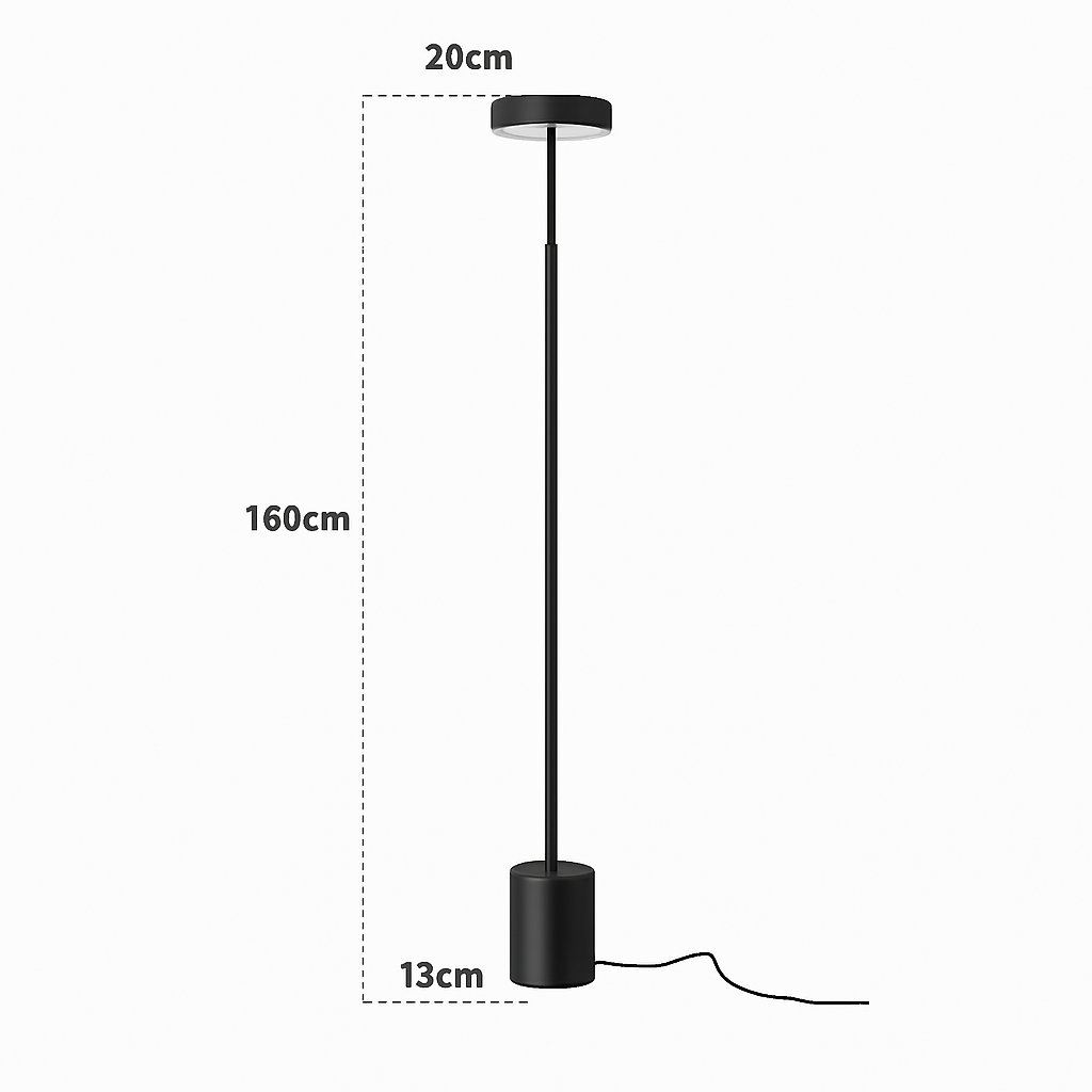 LED floor lamp for living room nordic home reading light