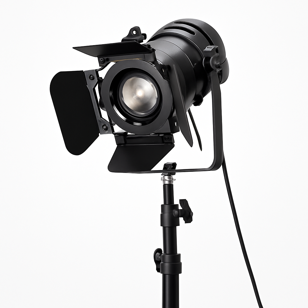 Retro Industrial Projector Floor Lamp - vue 3 sur 3