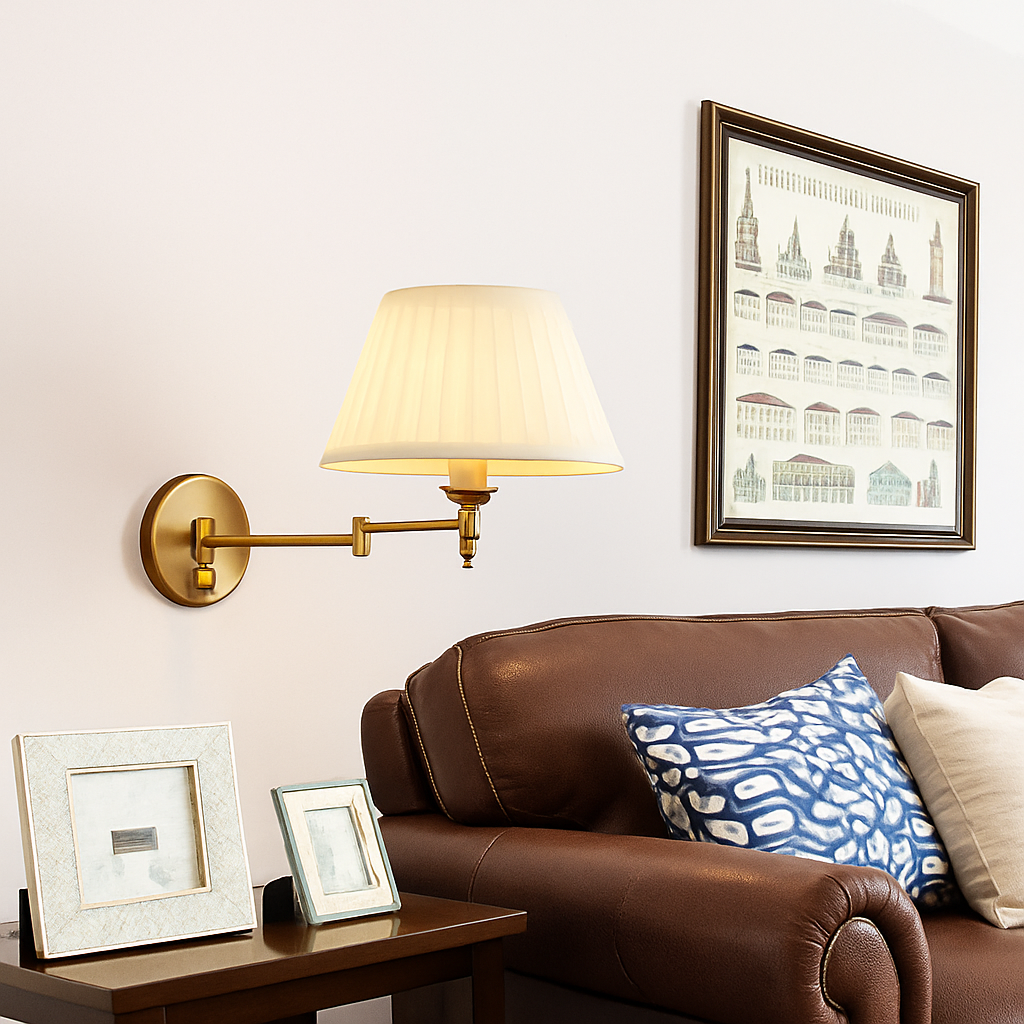 Foldable flexible wall lamp for interior decoration