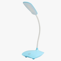 Foldable touch LED desk lamp