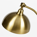 Rustic gold punk LED bedside or desk lamp