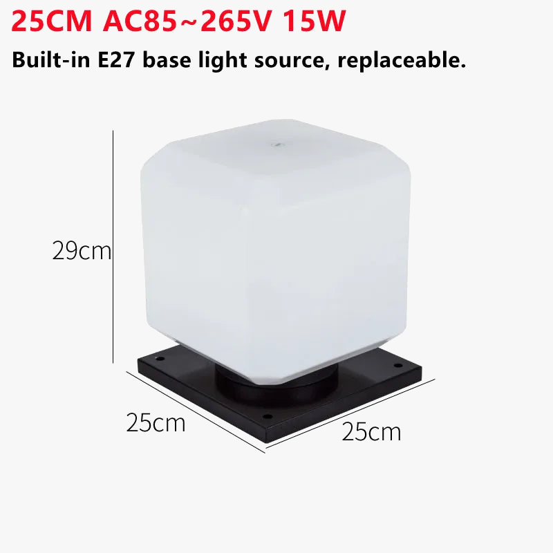 Dimmable LED garden lamp for outdoor decoration